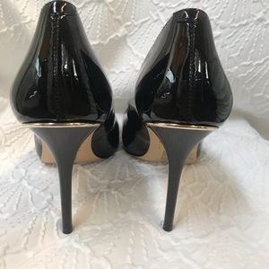 WHBM Black Patent Leather Pumps *NEW*